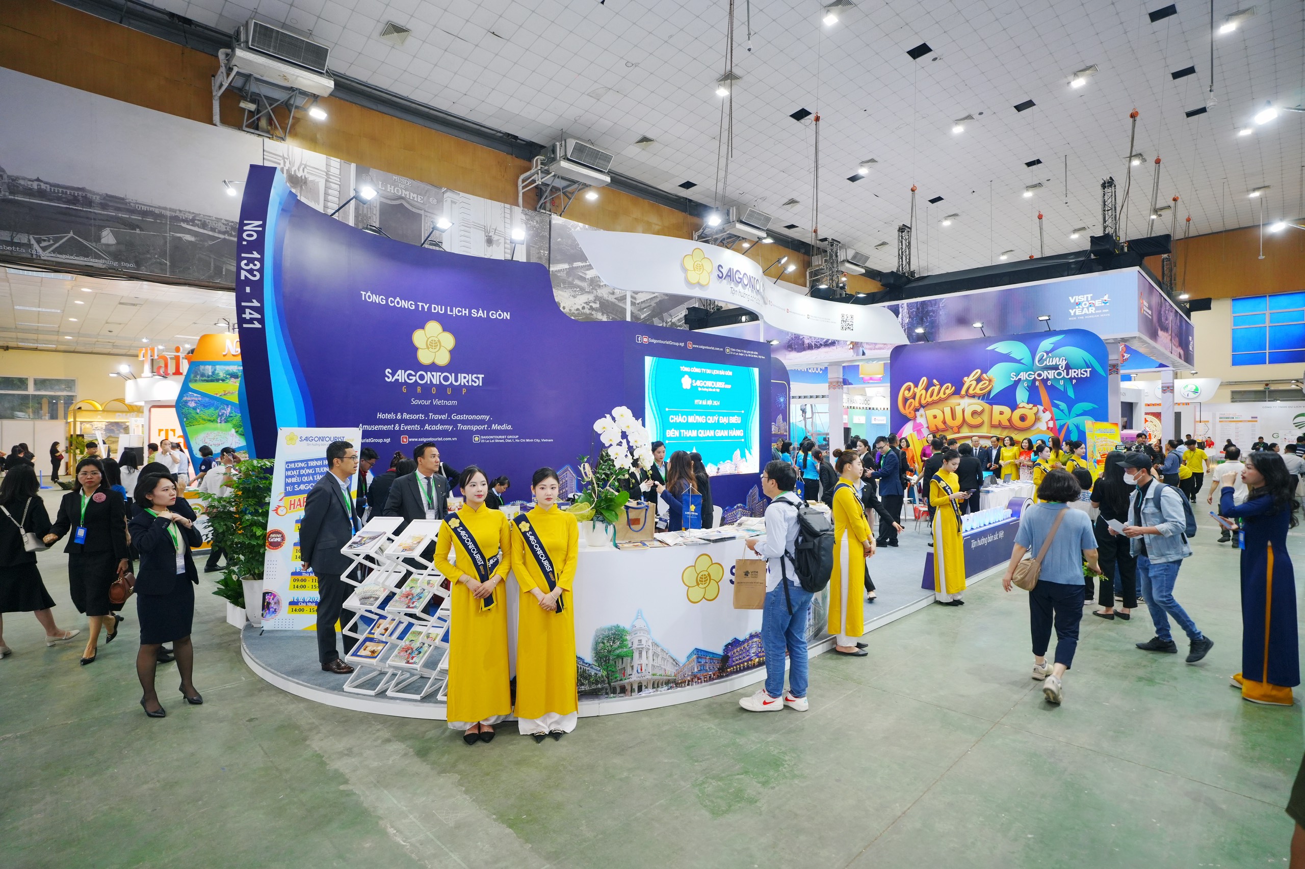 SAIGONTOURIST GROUP OFFER UP TO 10 MILLION VND IN TOUR SERVICES AND MANY SERVICES AT VITM HANOI TOURISM FAIR 2024